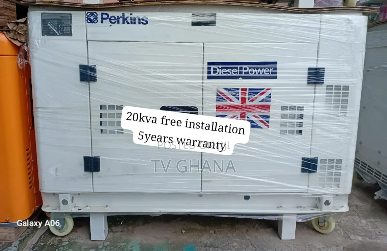 Get Perkins Power Now 20kva Perkins Diesel Silent Generator