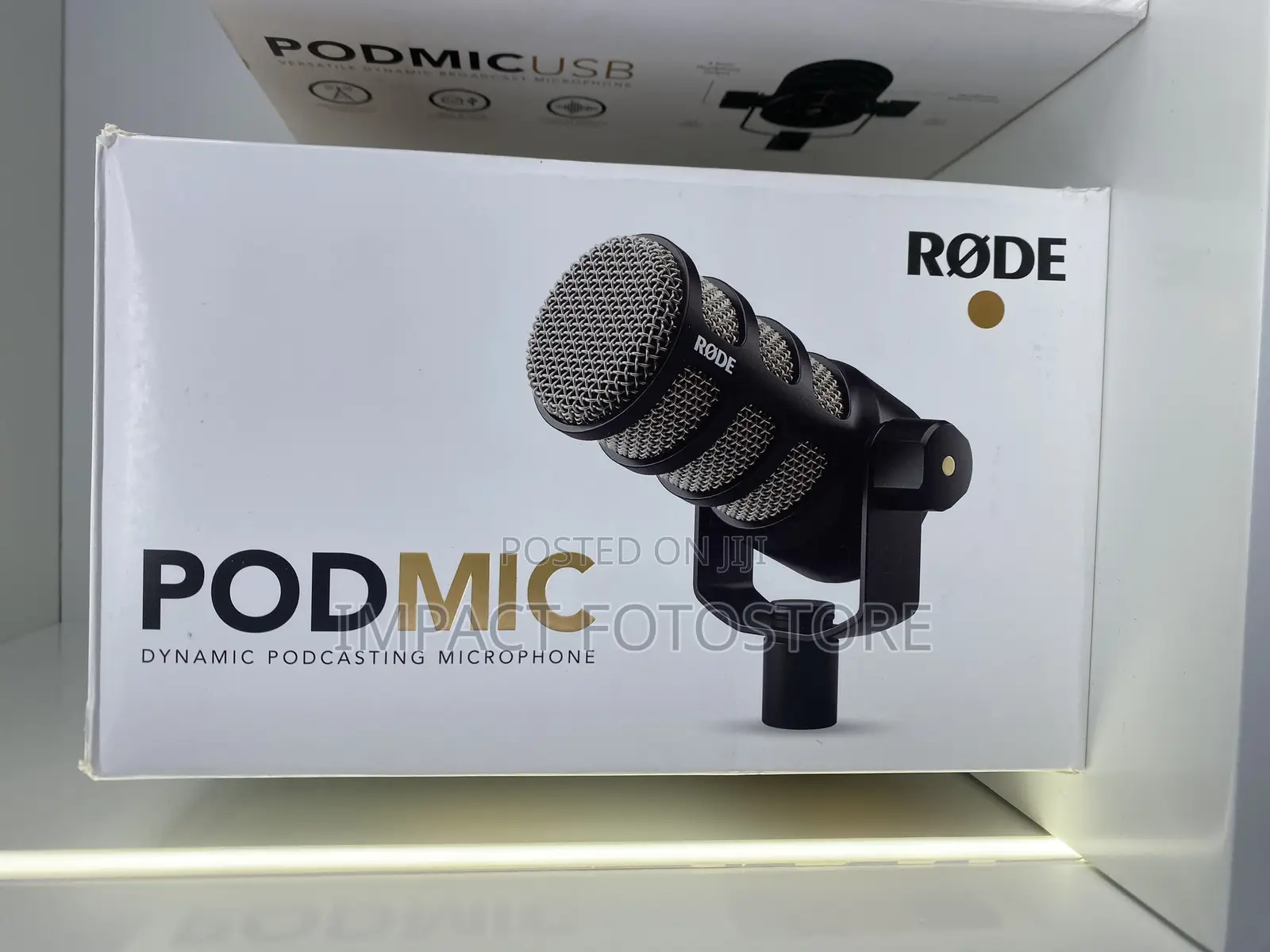 Rode Podmic Dynamic Podcasting Microphone (Black)