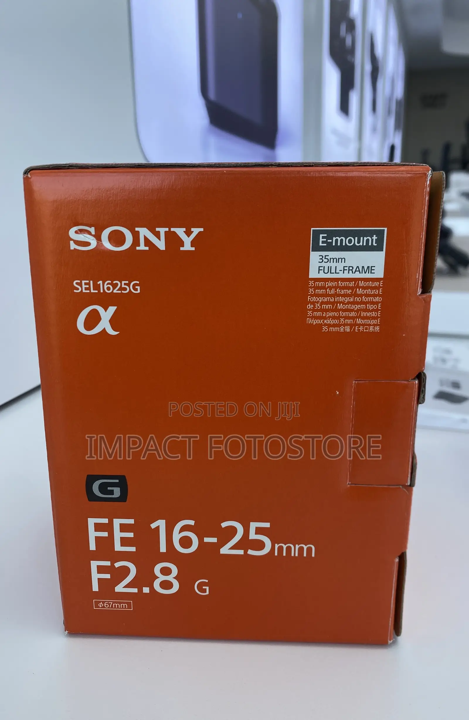 Sony Fe 16-25mm F/2.8 G Lens (Sony E)