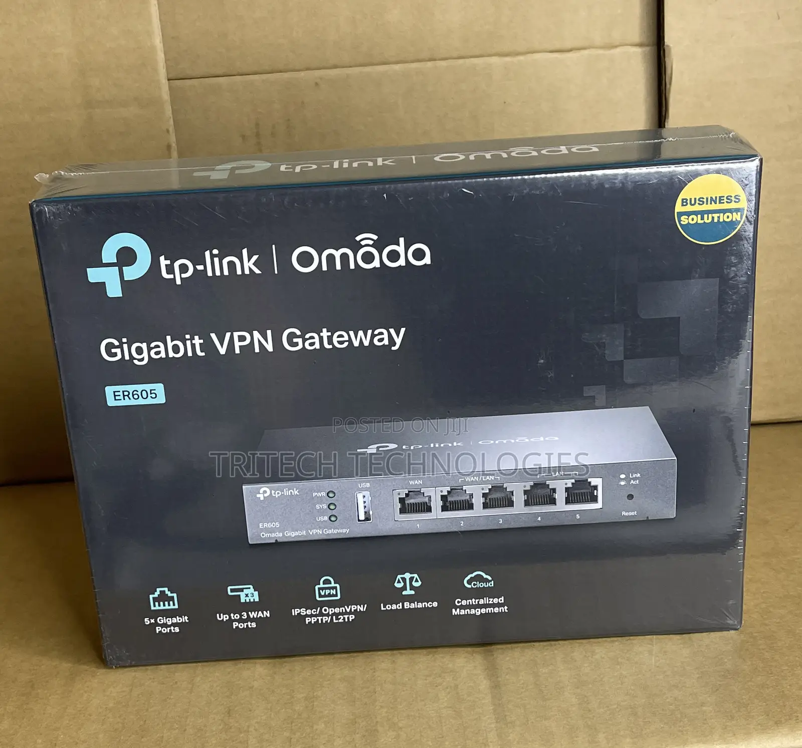 Tp-Link Omada Gigabit VPN Gateway Router Er-605