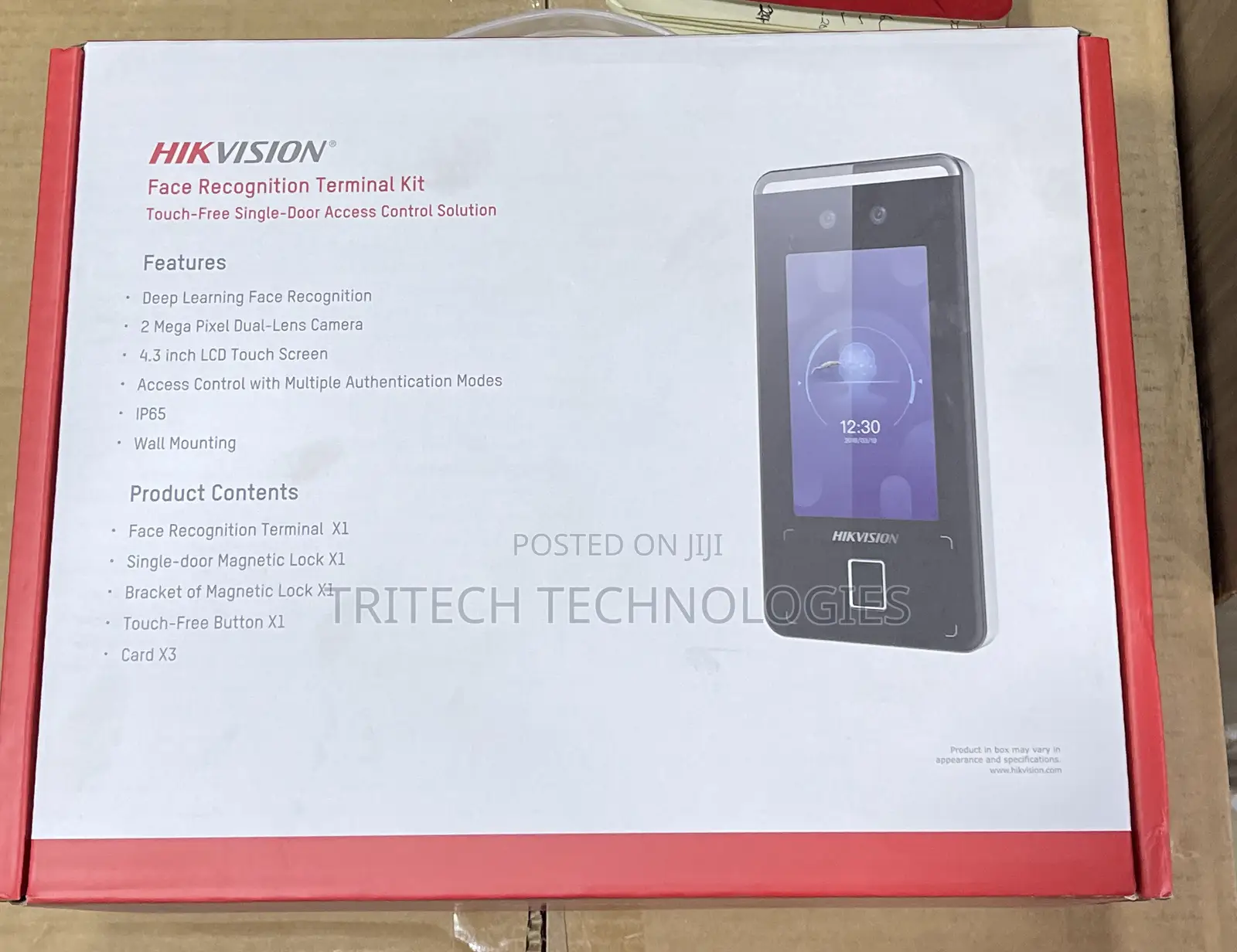 Hikvision Face Recognition Access Control Kit Ds-Kas541