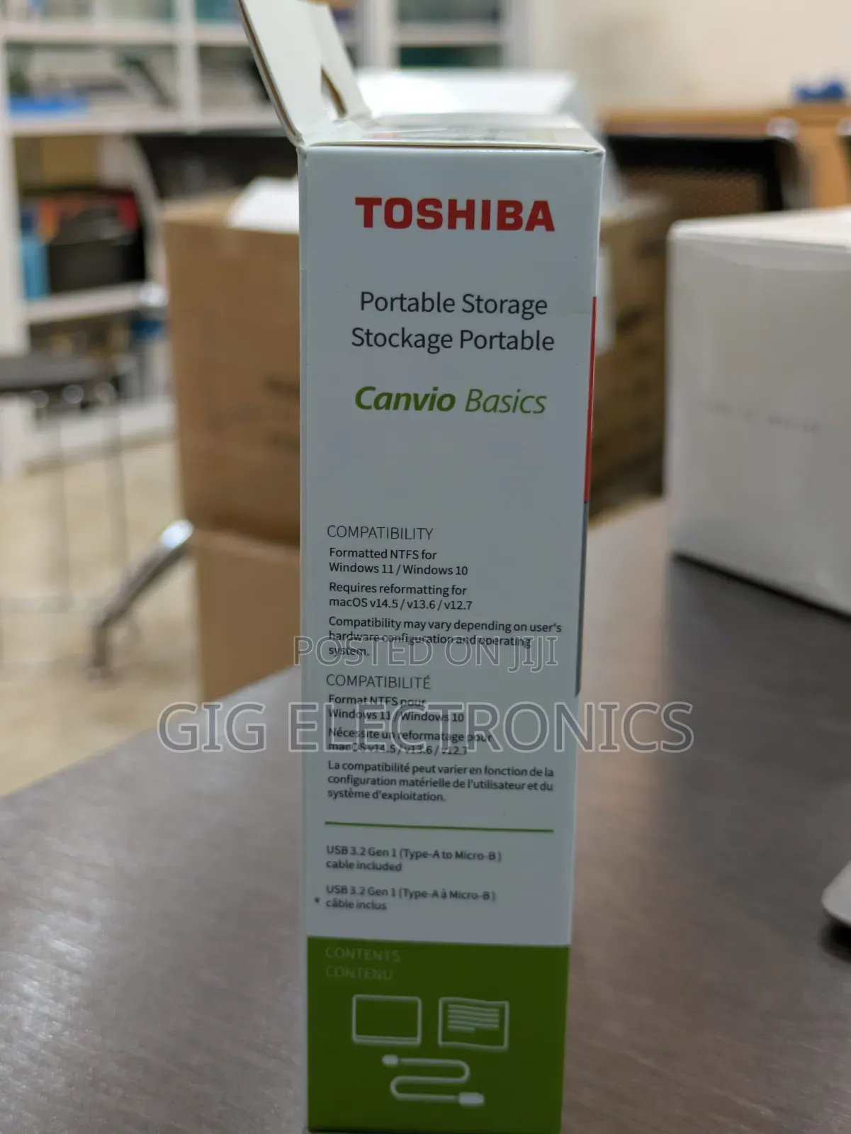 Toshiba 4tb Canvio Ready USB 3.2 Gen 1 Portable Hard Drive