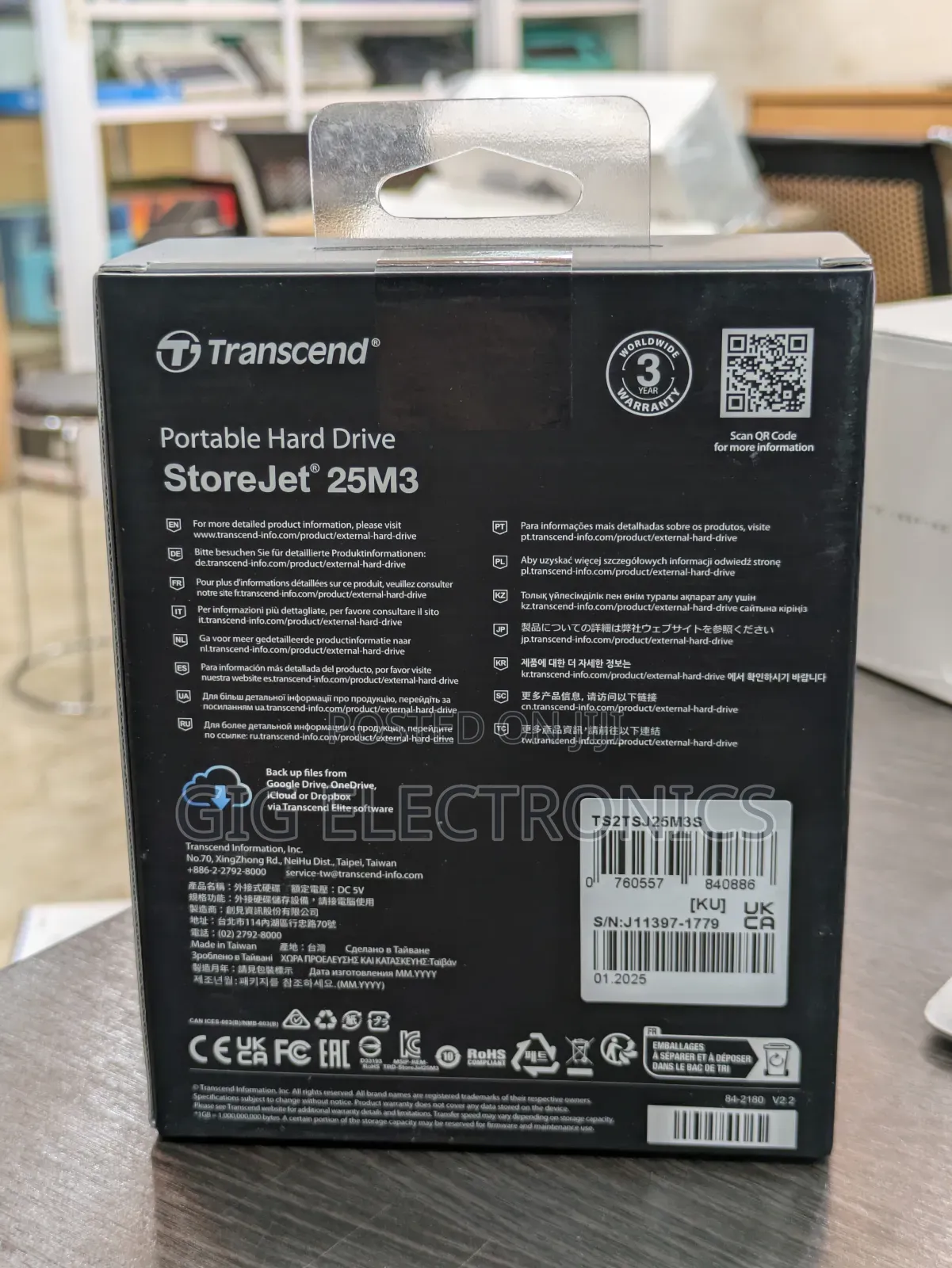 Transcend 2tb Portable Hard Drive