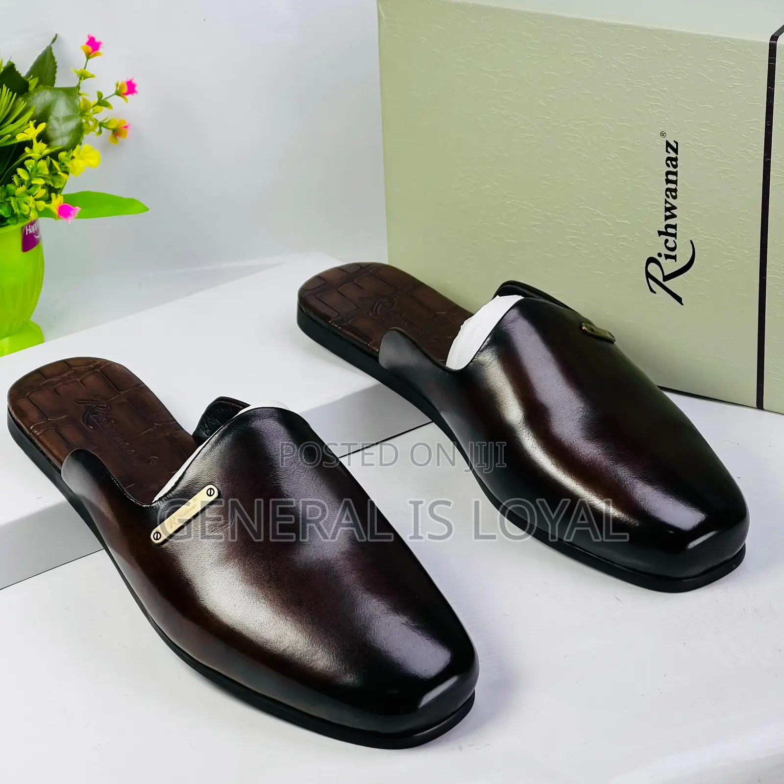 Richwanaz Halfshoe Black and Brown