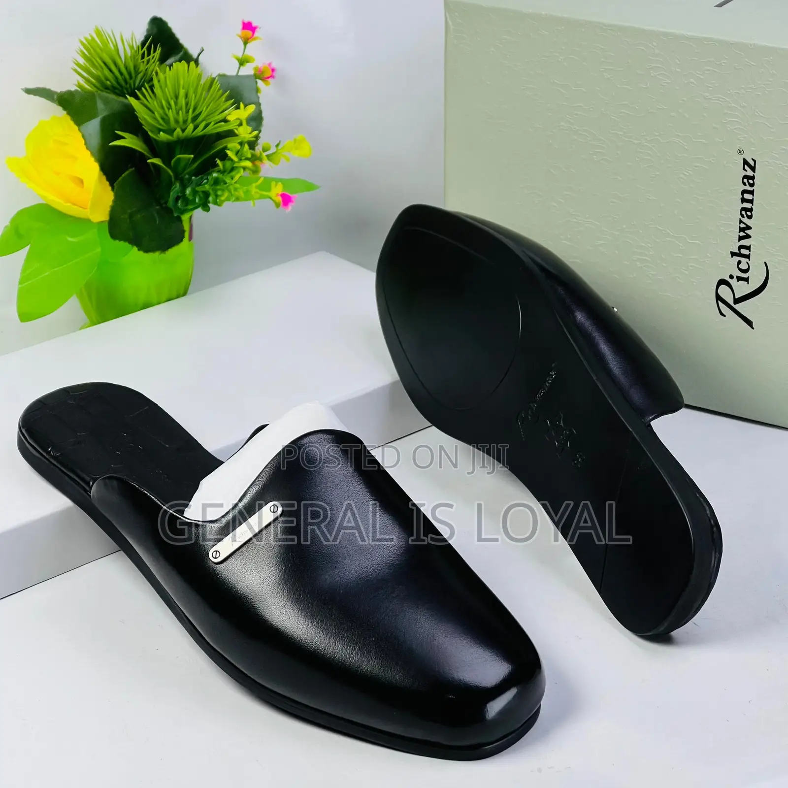 Richwanaz Halfshoe Black and Brown