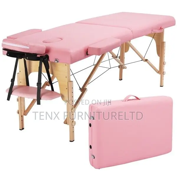 Folding Massage Table Spa Beauty Bed Portable Salon Therapy