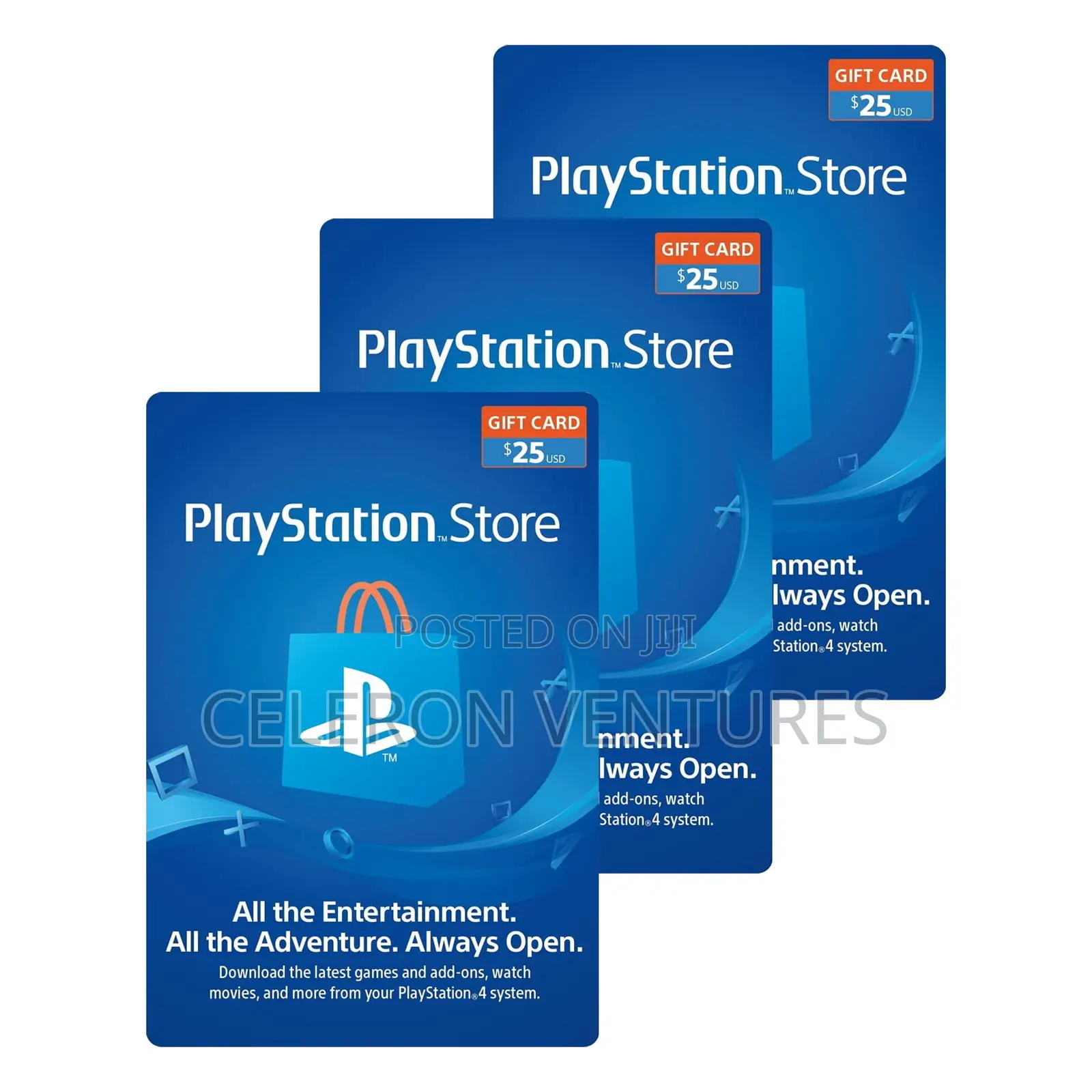 PSN - Playstation Gift Card Available (Any Amount)