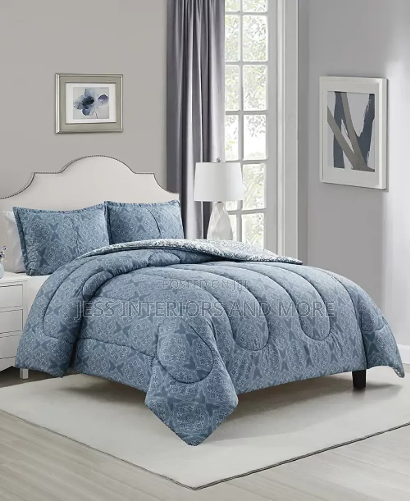 Talia 3-Pc Reversible Comforter Set