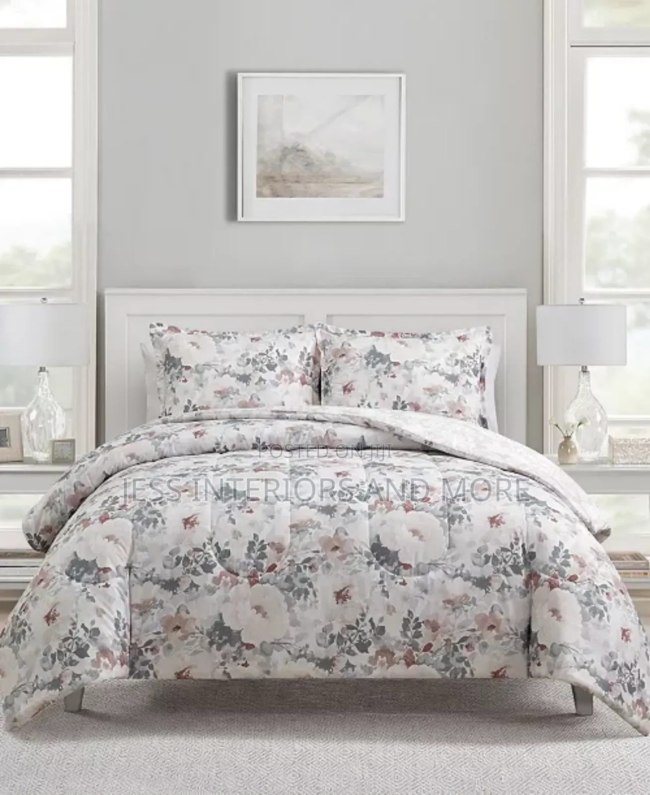 Roselyn 3-Pc Comforter Set(King)
