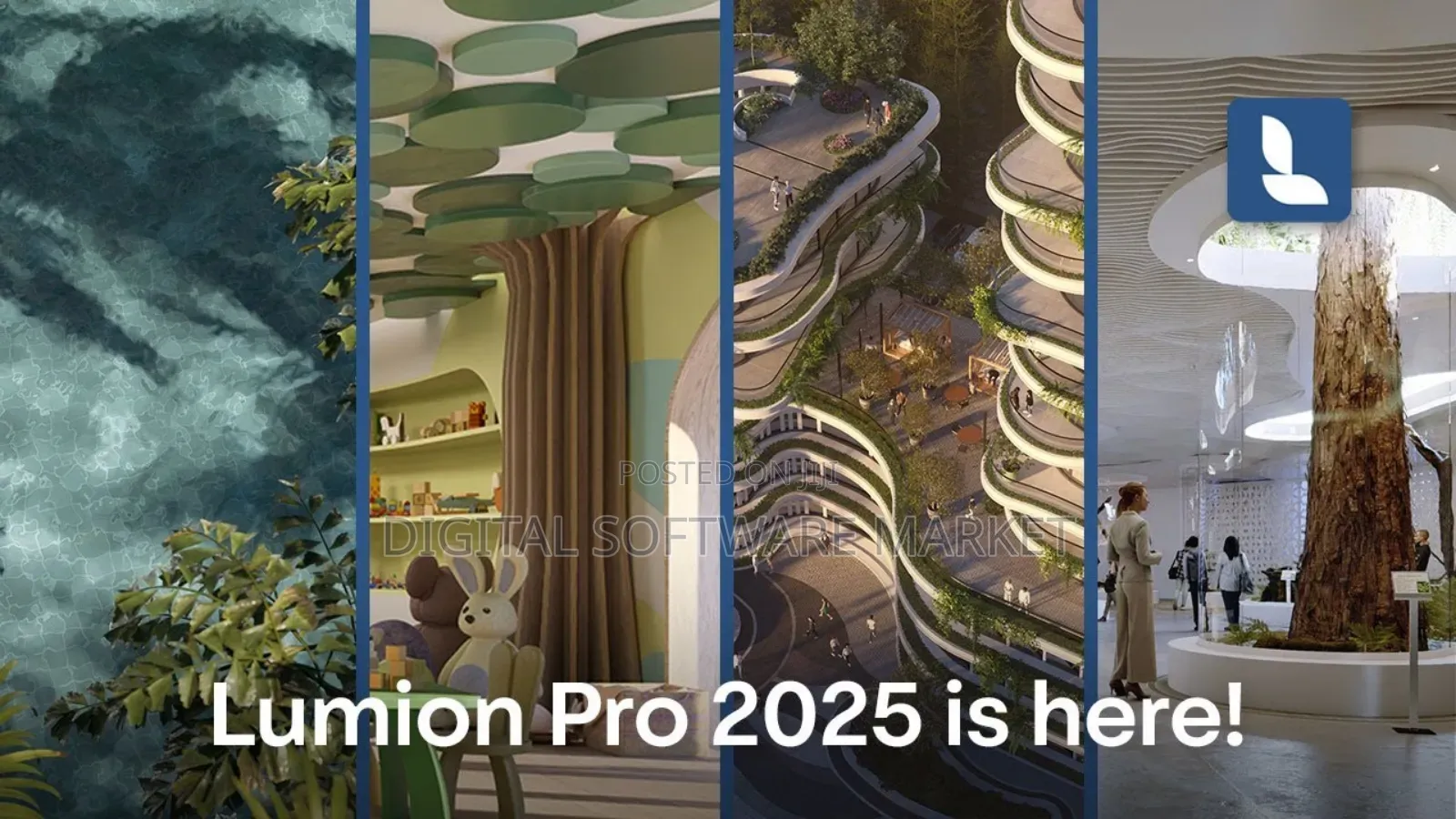 Lumion Pro 2024 / 2025 Commercial 1 Year Individual License