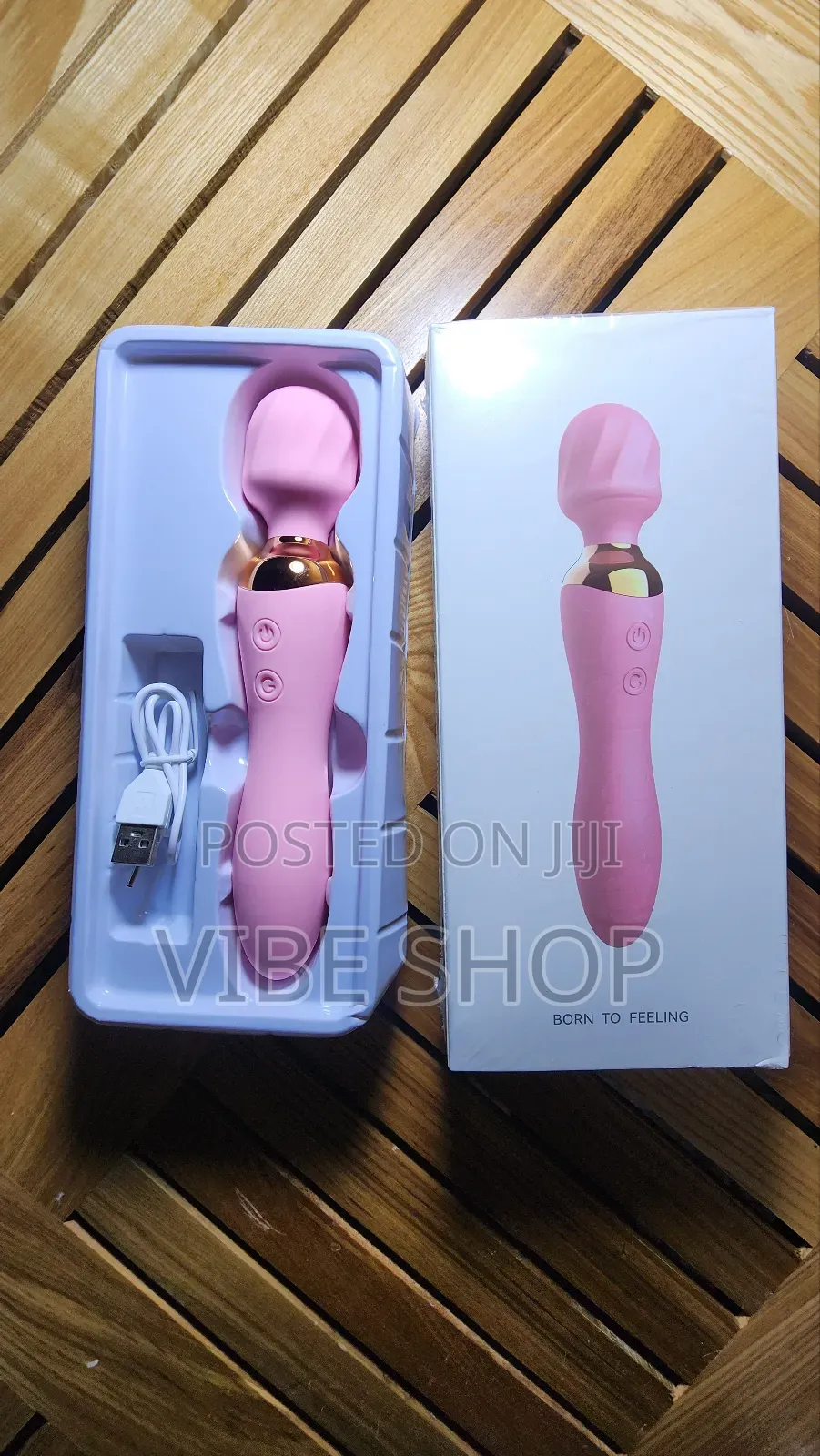 Double-Headed Vibrator Dildo - Dual Pleasure