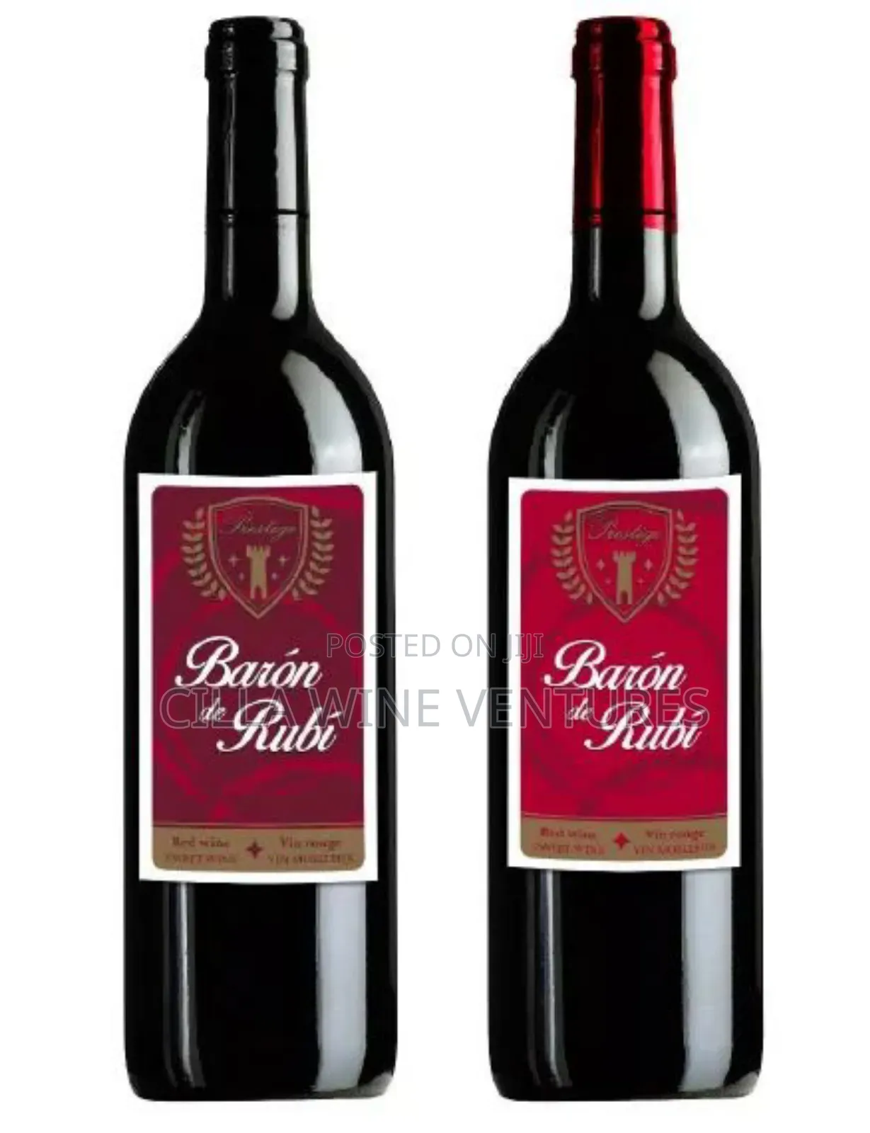 Baron De Ruby Semi-Sweet Red Wine 75cl