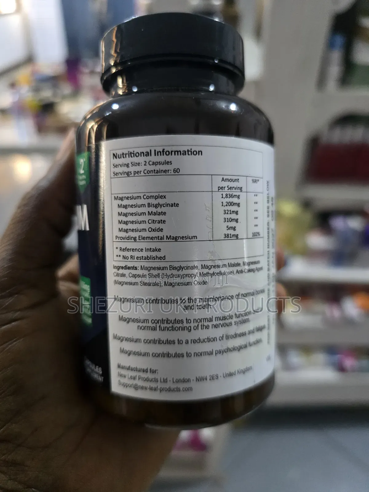 Magnesium 4-in-1 | Glycinate | Citrate | Malate | Oxide