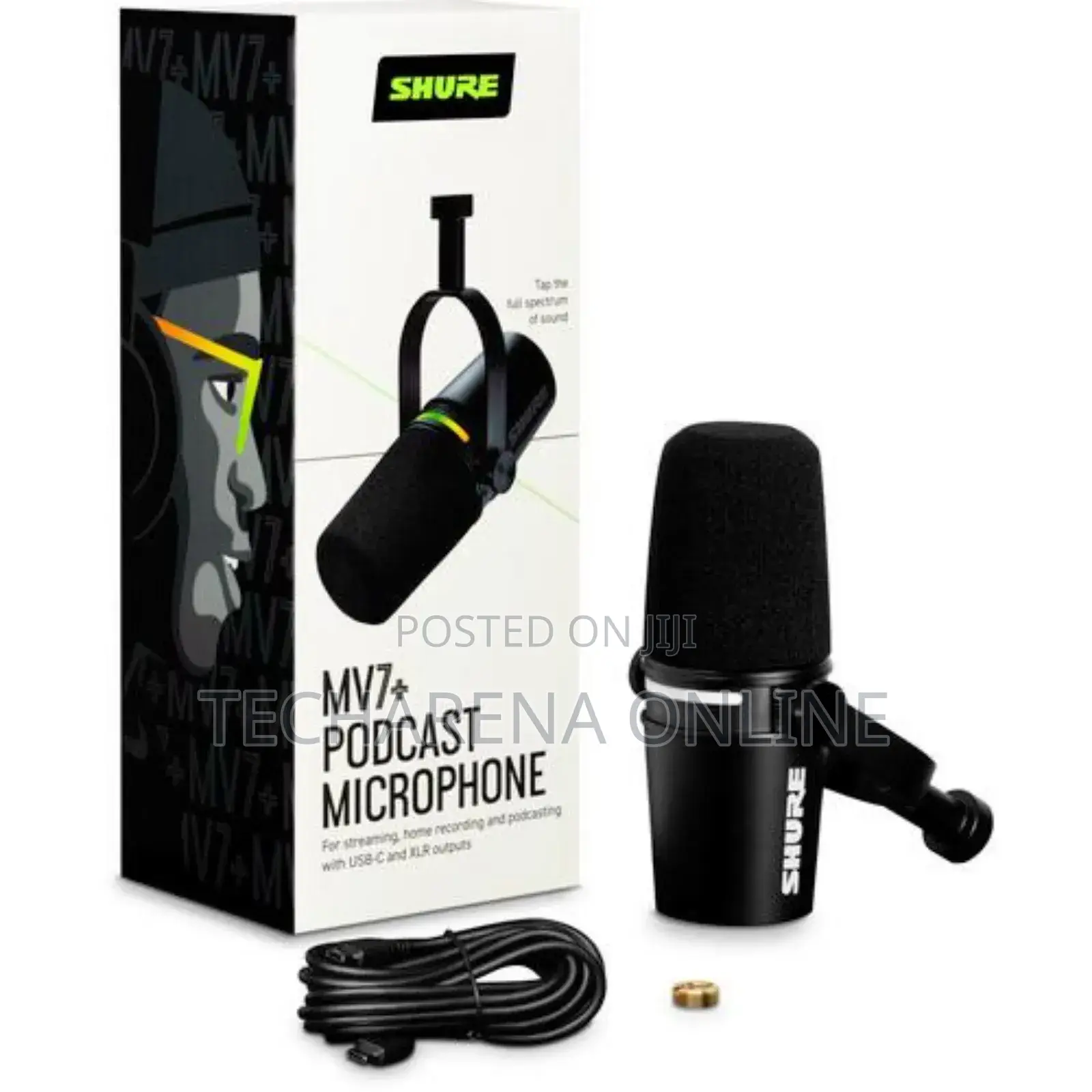Shure Mv7+ Podcast Xlr/Usb Microphone