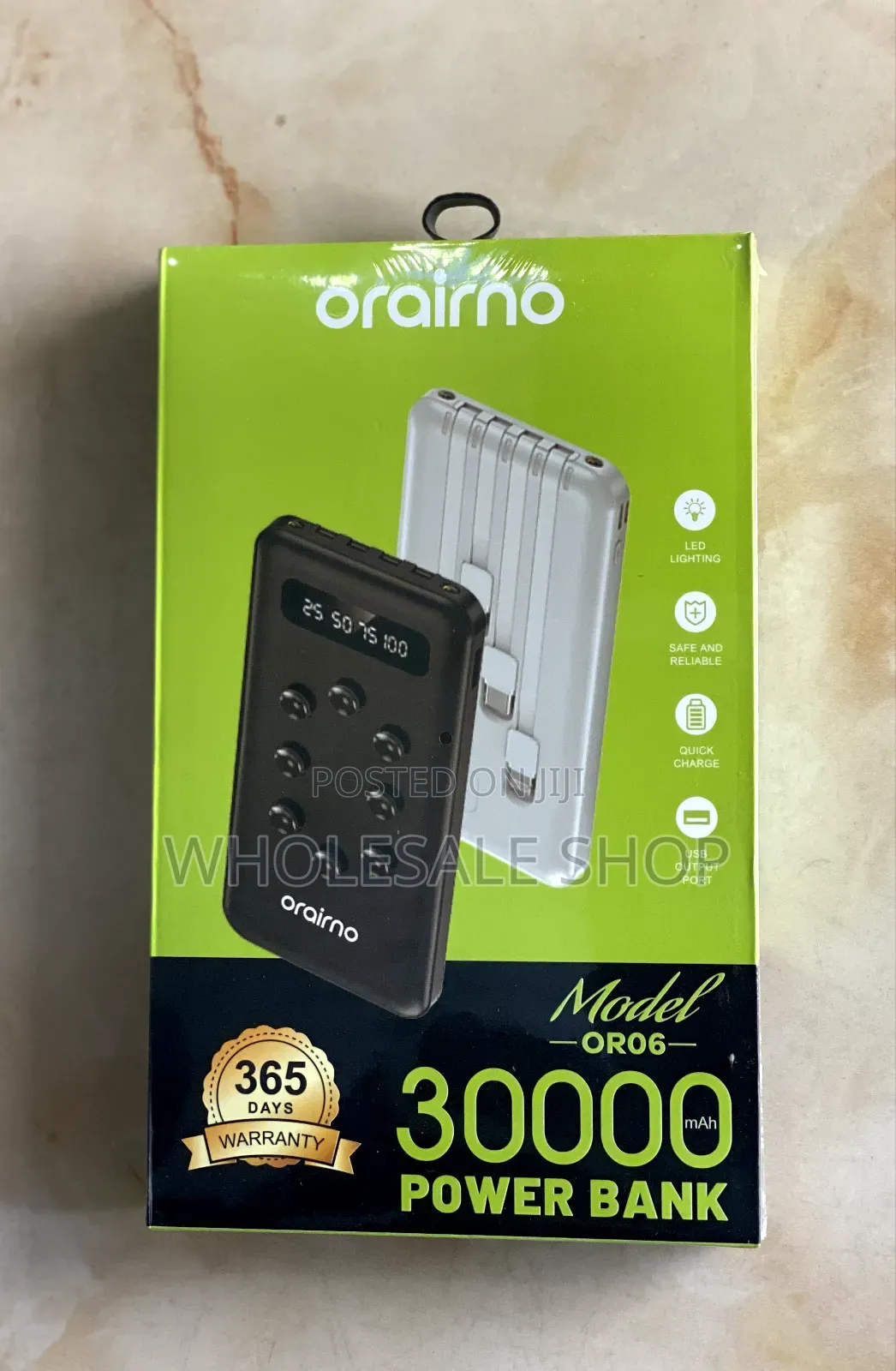 Oraimo 30000mah Power Bank
