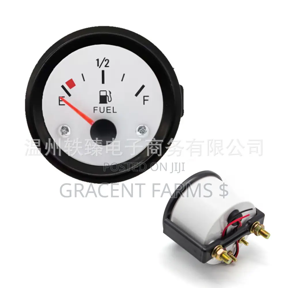 Universal Vehicle Fuel Level Gauge Meter + Fuel Tank Sensor