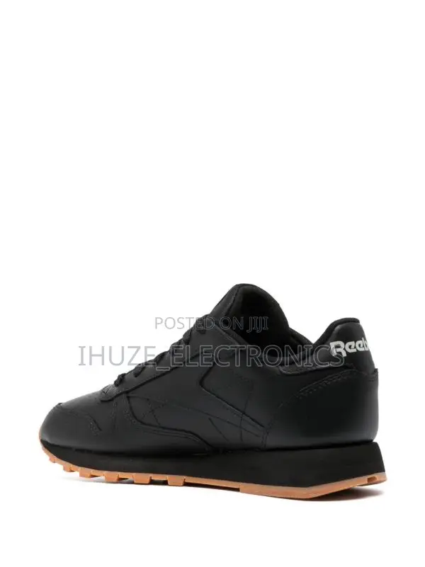 Reebok Classic Leather Black Gum Mens Sneakers (Sizes 46/47)