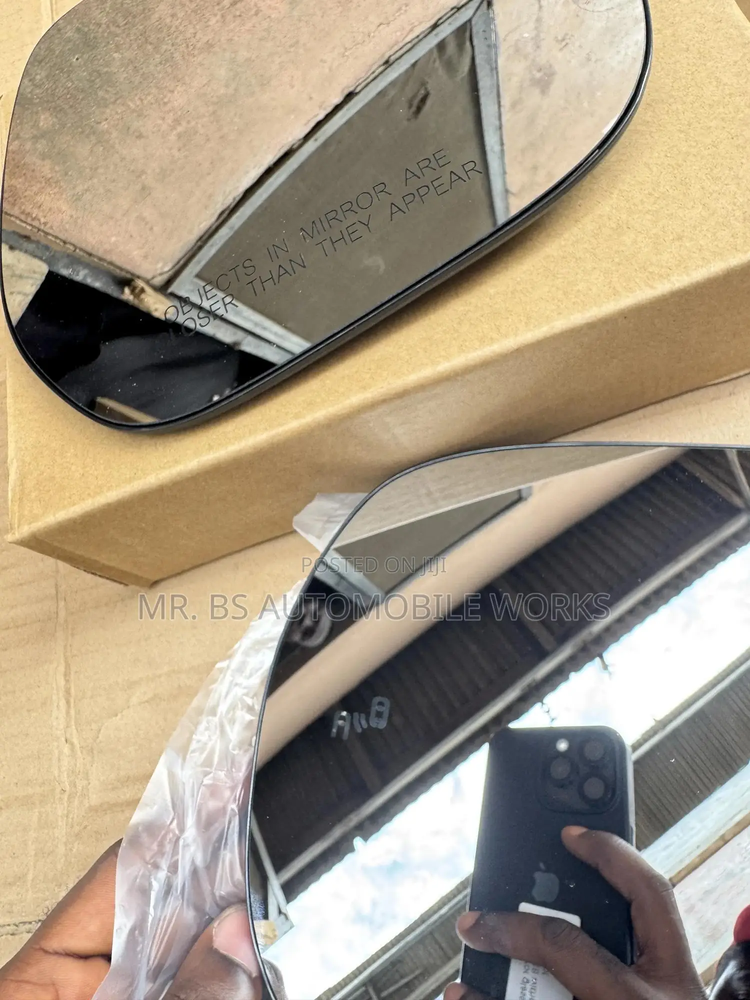 Lexus 570 Mirror Glass Blindspot
