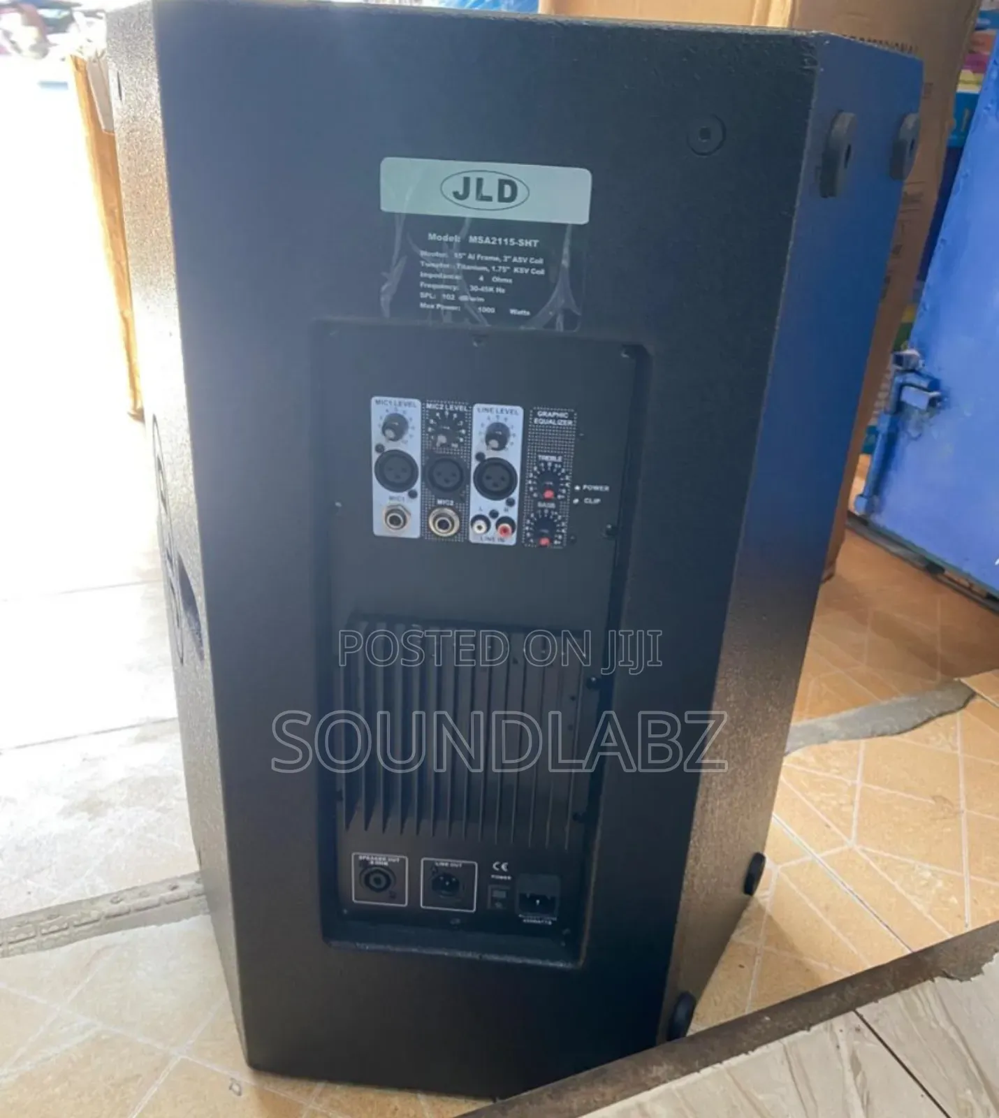 Jld 15-inch Active Stage Monitor Speaker