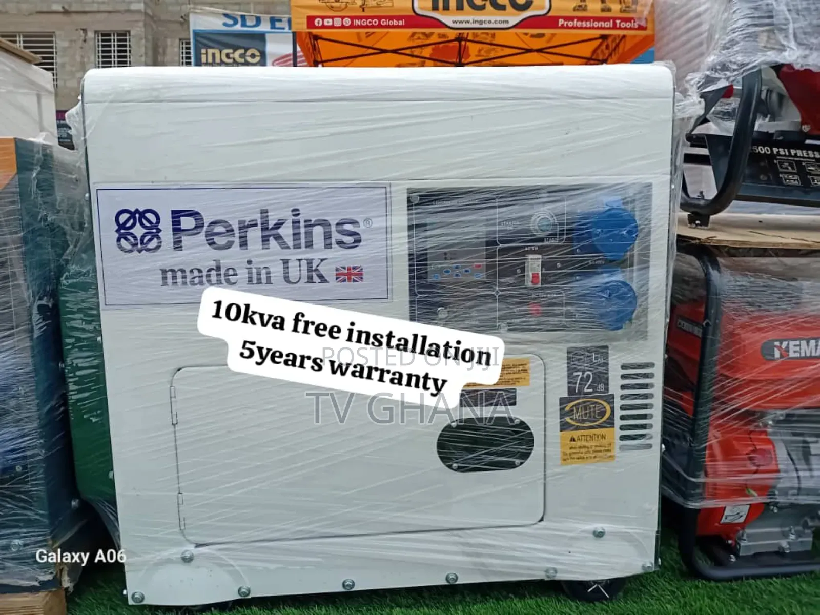 Power Now and Pay Less With Perkins 10kva 13000watts Diesel