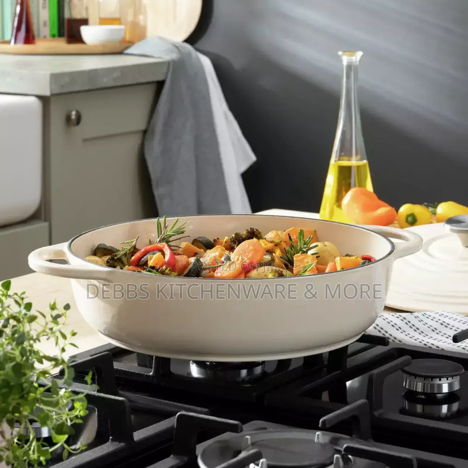 4lt Habitat Cast Iron Casserole Dish Uk 