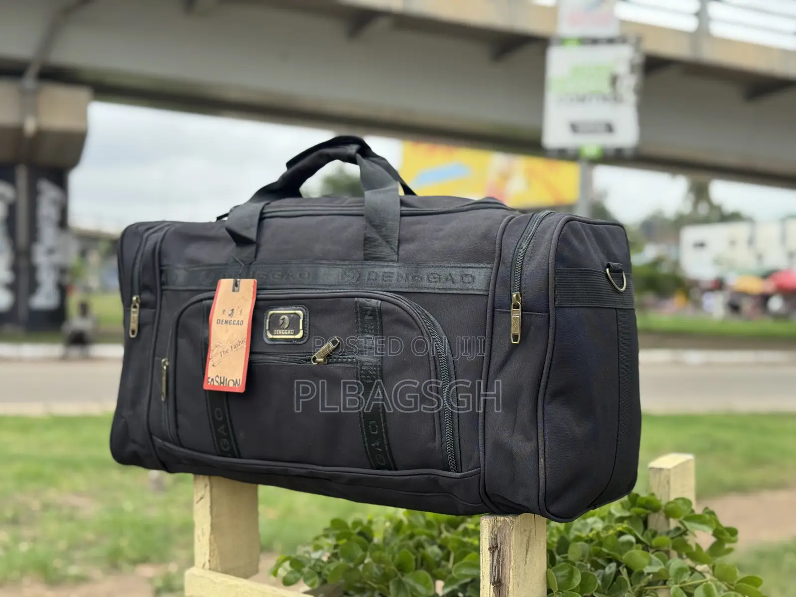 Khaki Duffel Traveling Bag 20 Inch Carry on Bag