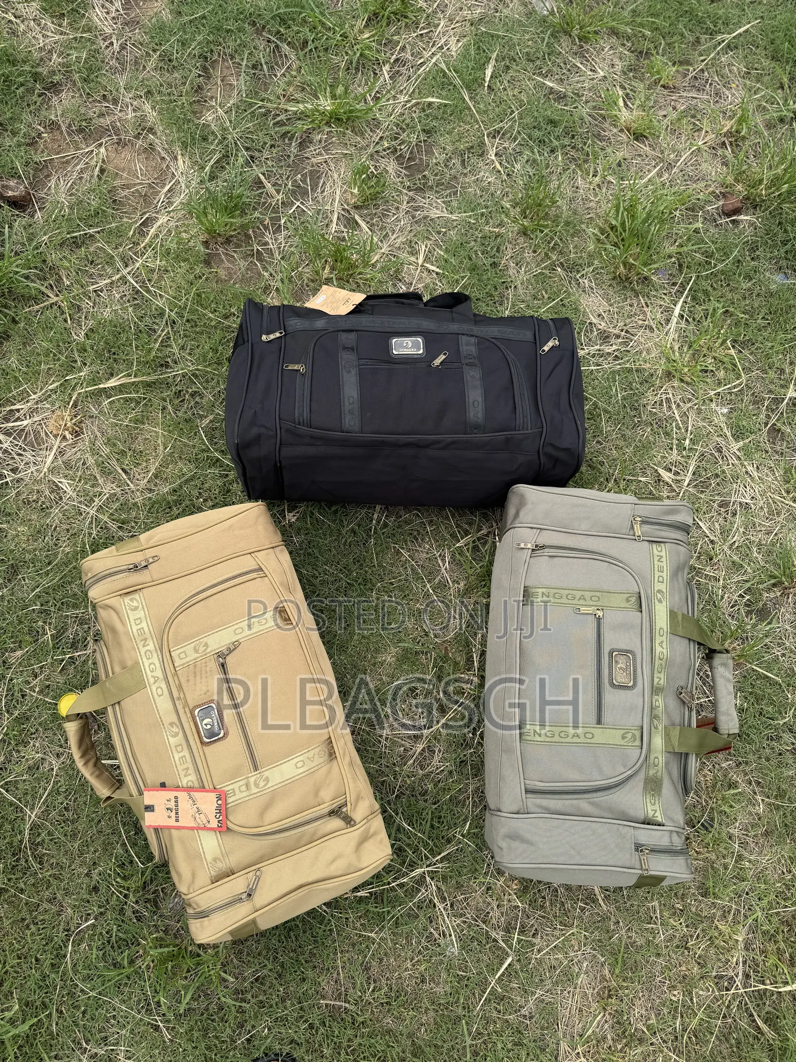 Khaki Duffel Traveling Bag 20 Inch Carry on Bag