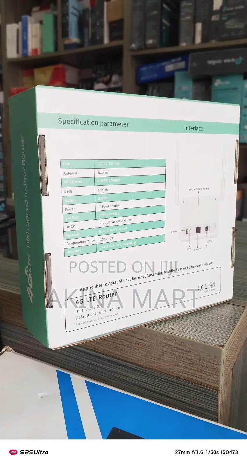 4g Router With Battery Universal