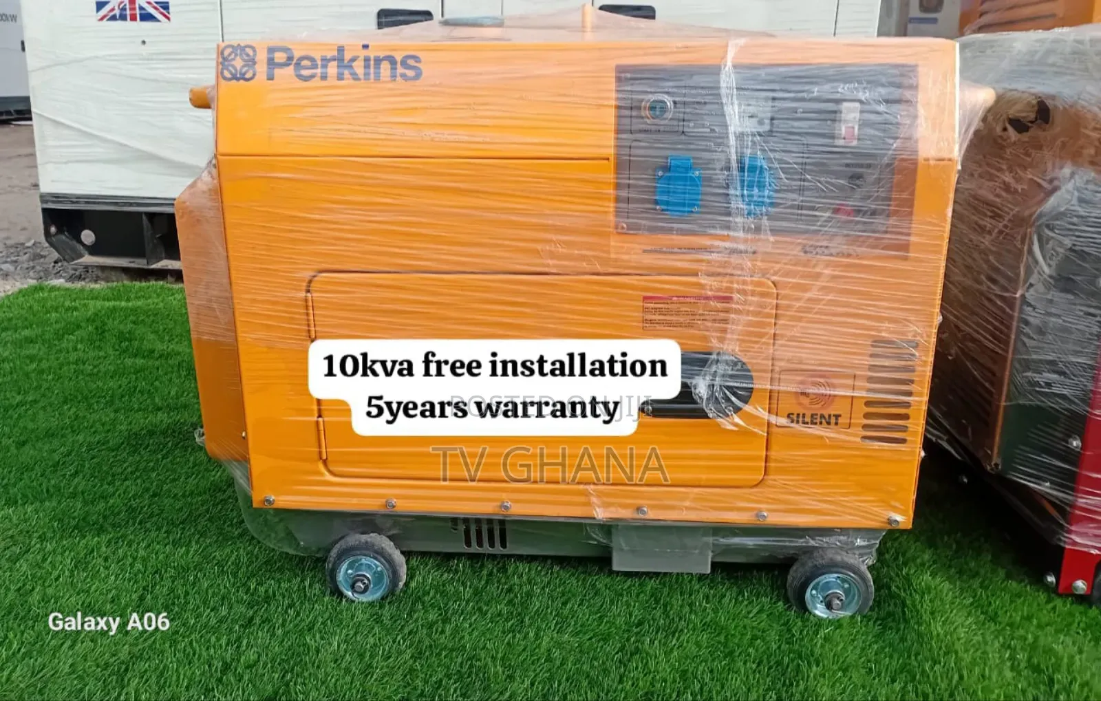 Shop and Office Back Up Gen Perkins 10kva 13000watts Diesel