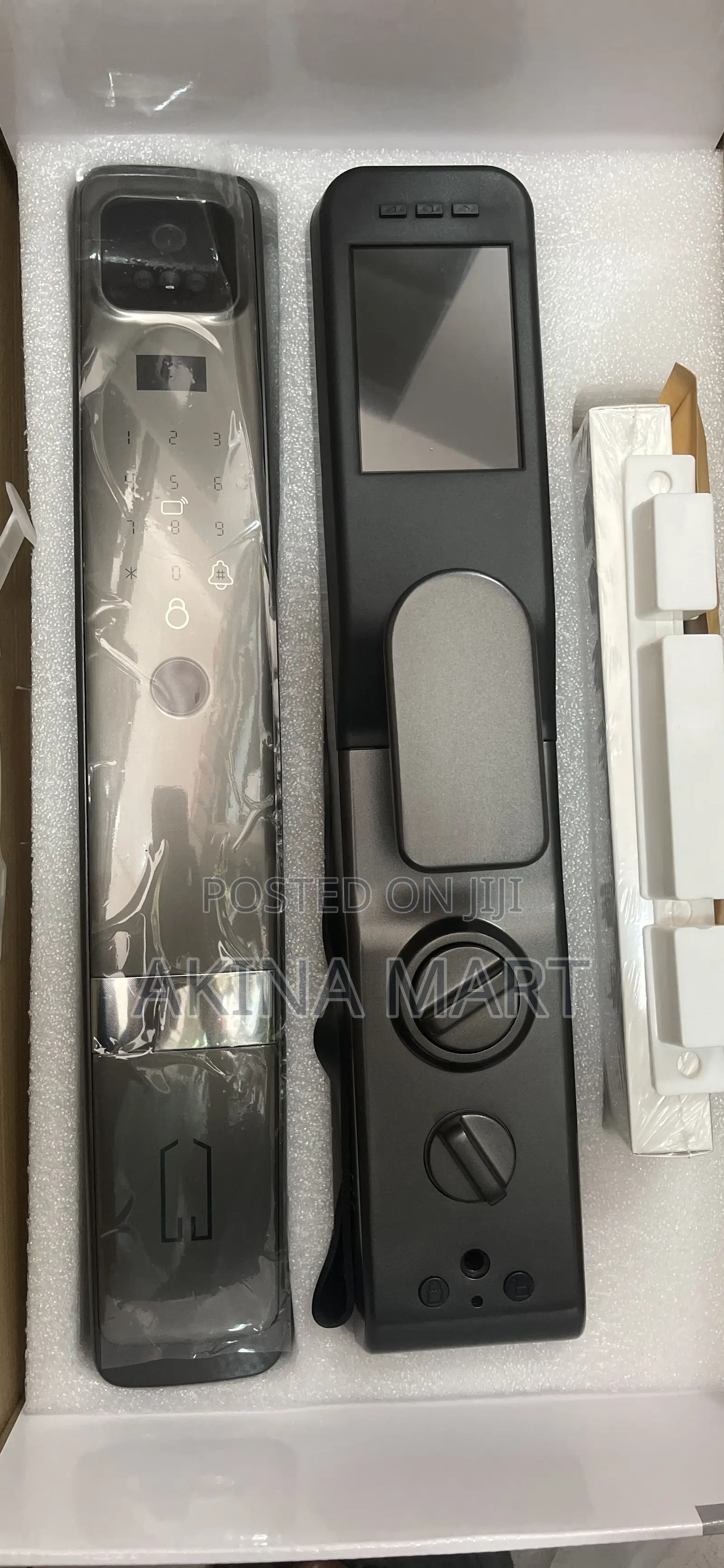 Smart Door Lock + Camera, Fingerprint + Facial Recognition