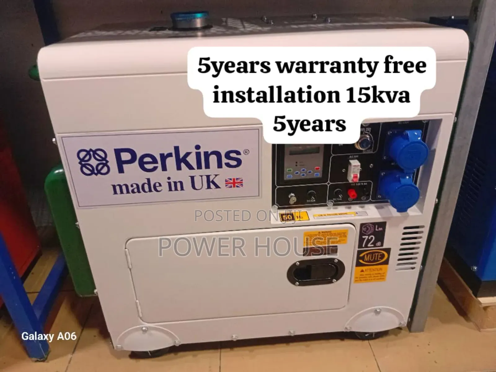 Tower Altair 16500watts 15kva Diesel Generator 15kva