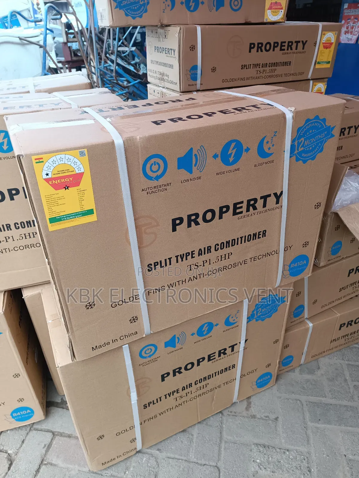Property 1.5hp R410 Air Conditioner