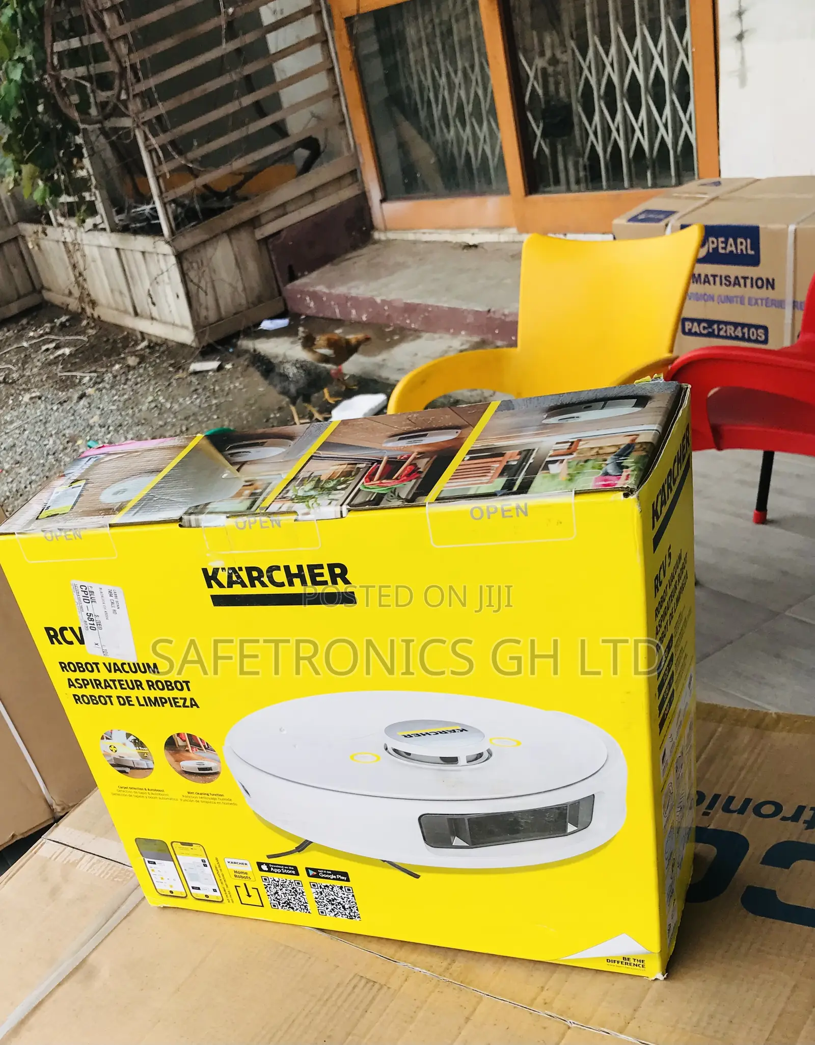 Neatly Sealed Karcher Robot Cleaner Vacuum RCV 5