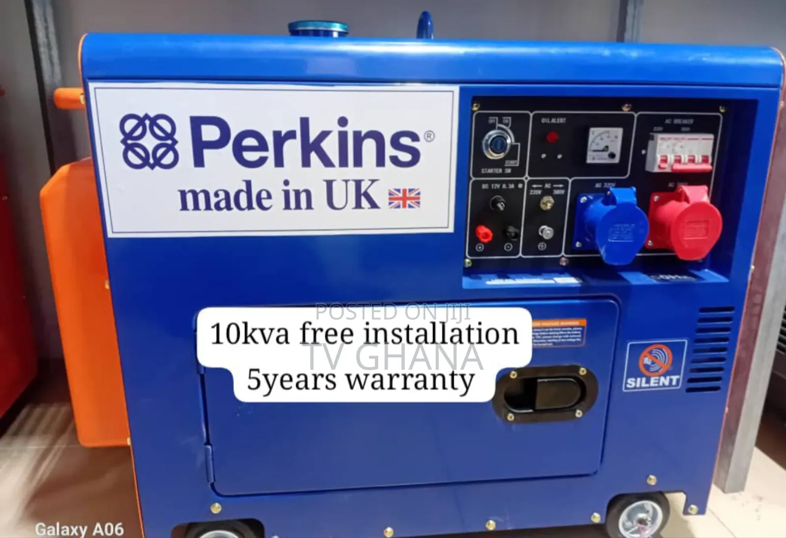 Pure Volt Perkins 10kva Diesel 13000watts Diesel Generator