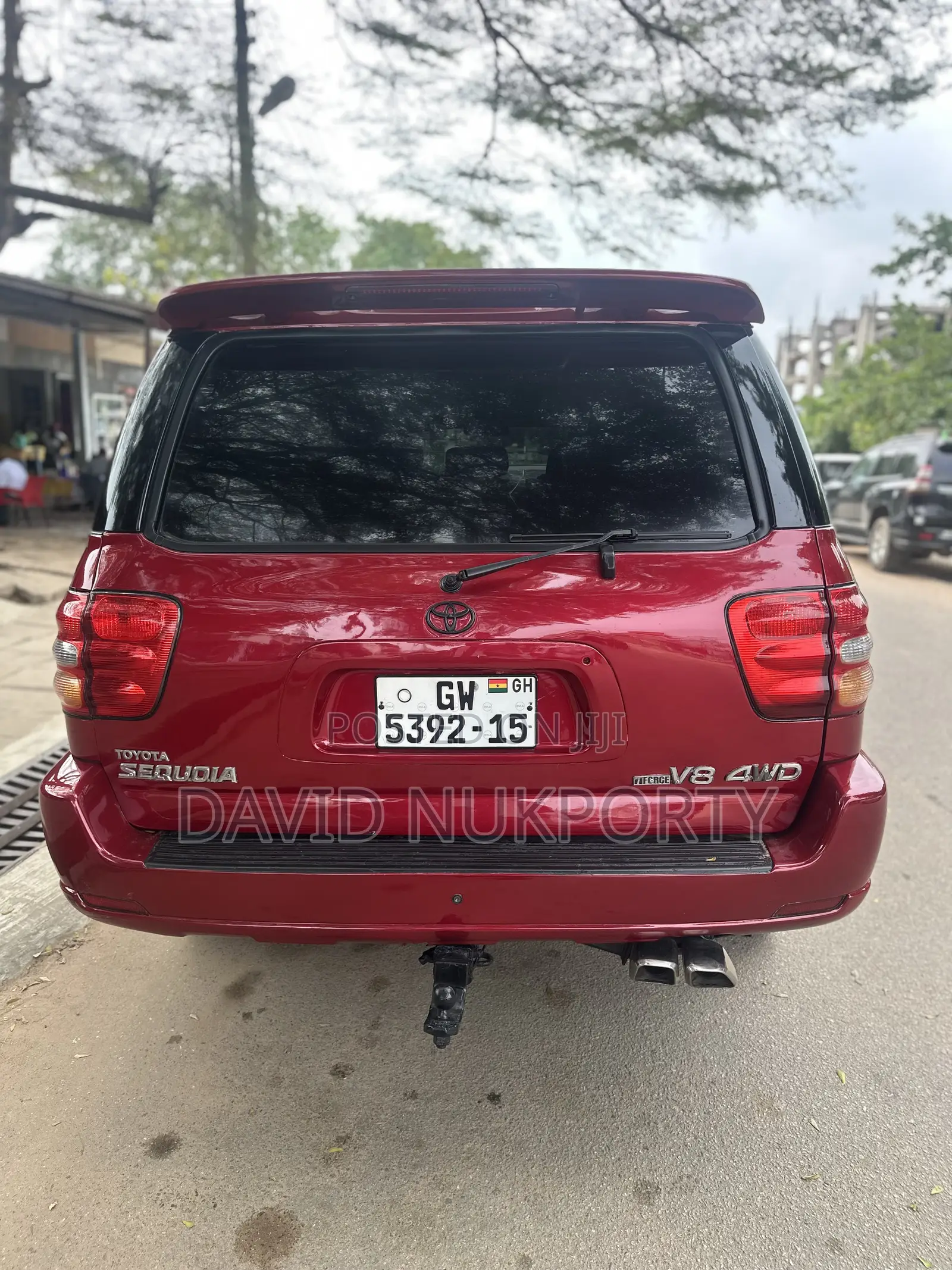 Toyota Sequoia 2002 Red