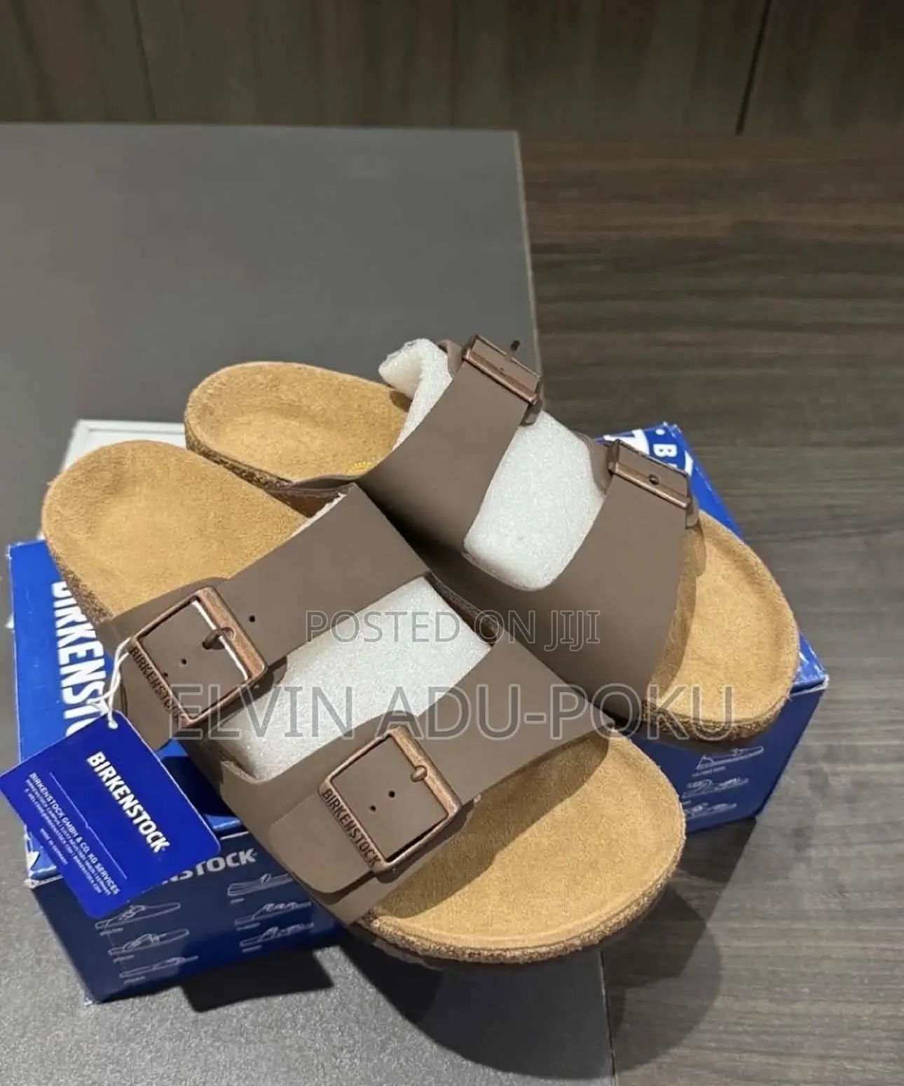 Birkenstock Arizona Flat Sandals ‘ Mocs Brown’