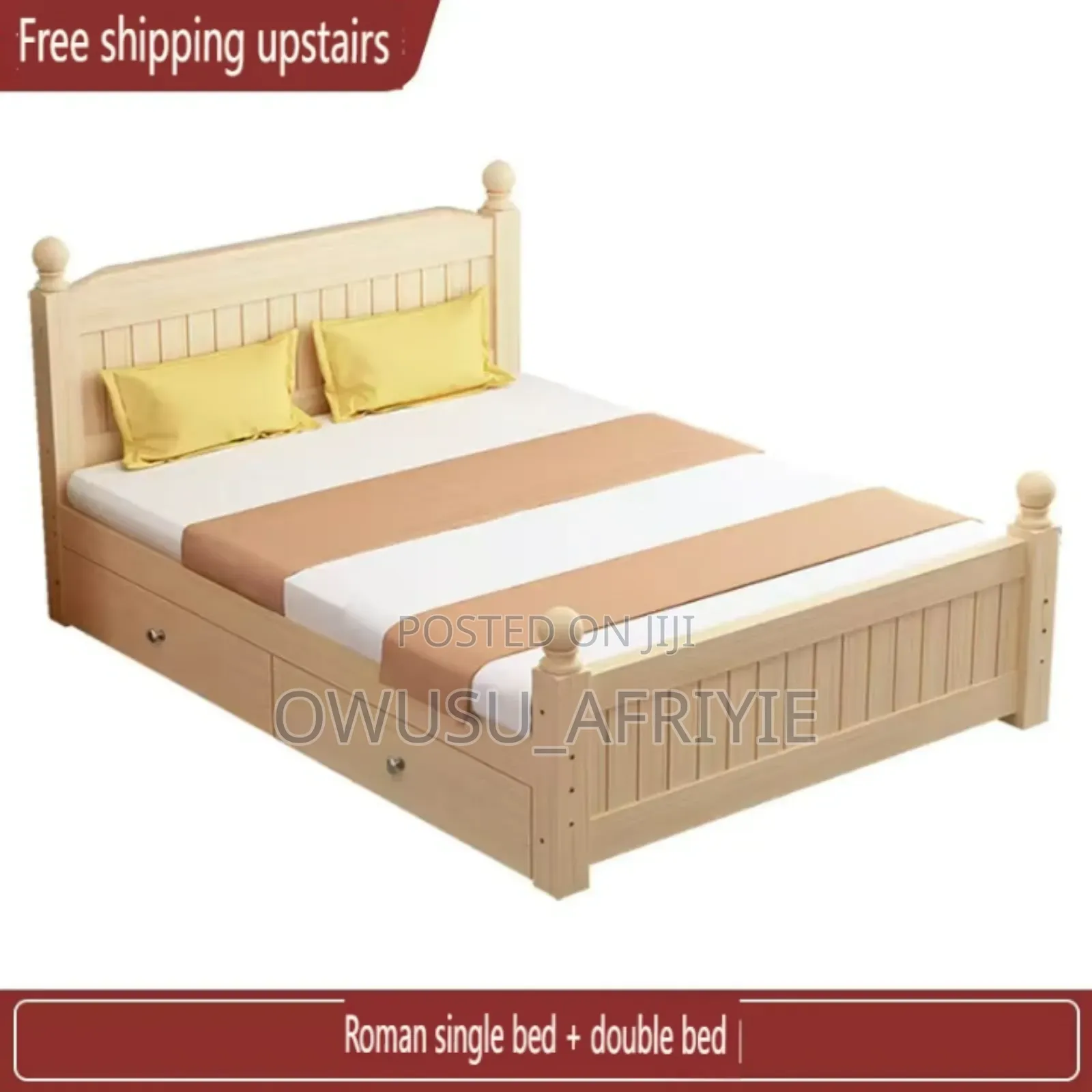 Kind Size Bed Frame With Drawers