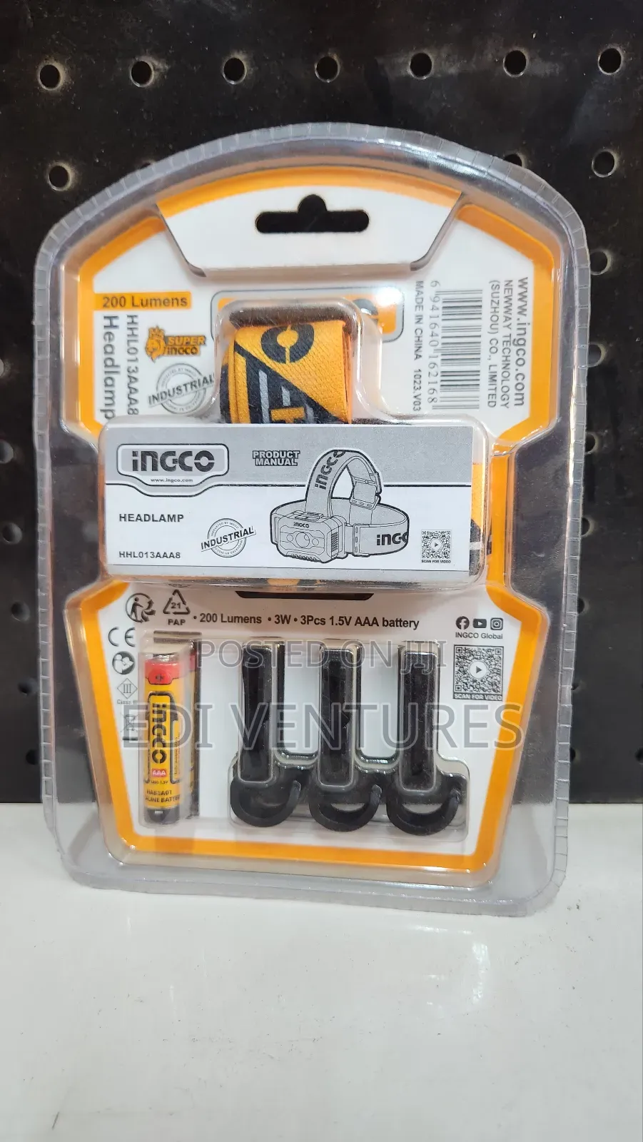 Ingco 200 Lumens Head Lamp