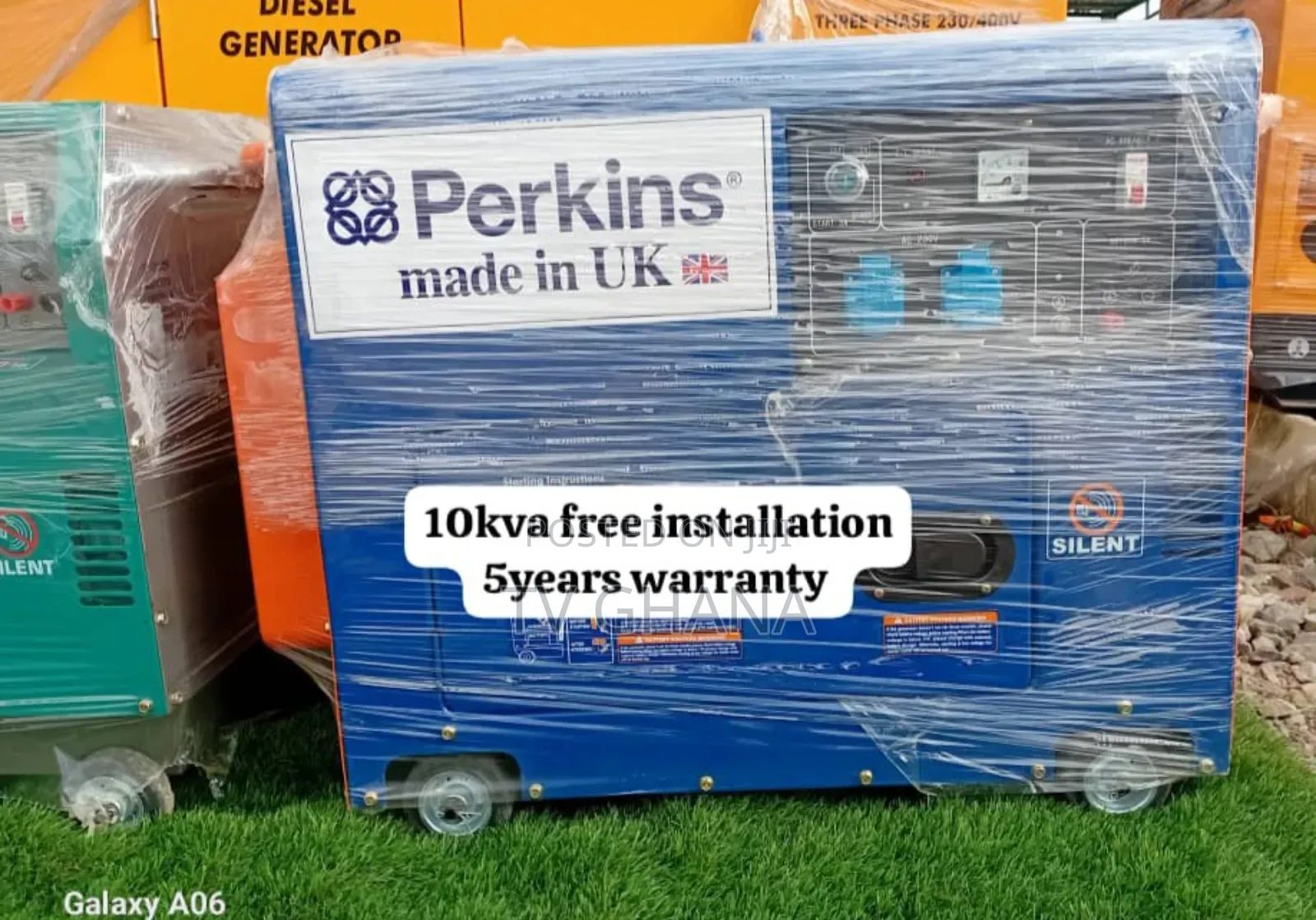 No Blackout With Perkins 10kva 13000wats Diesel Generator
