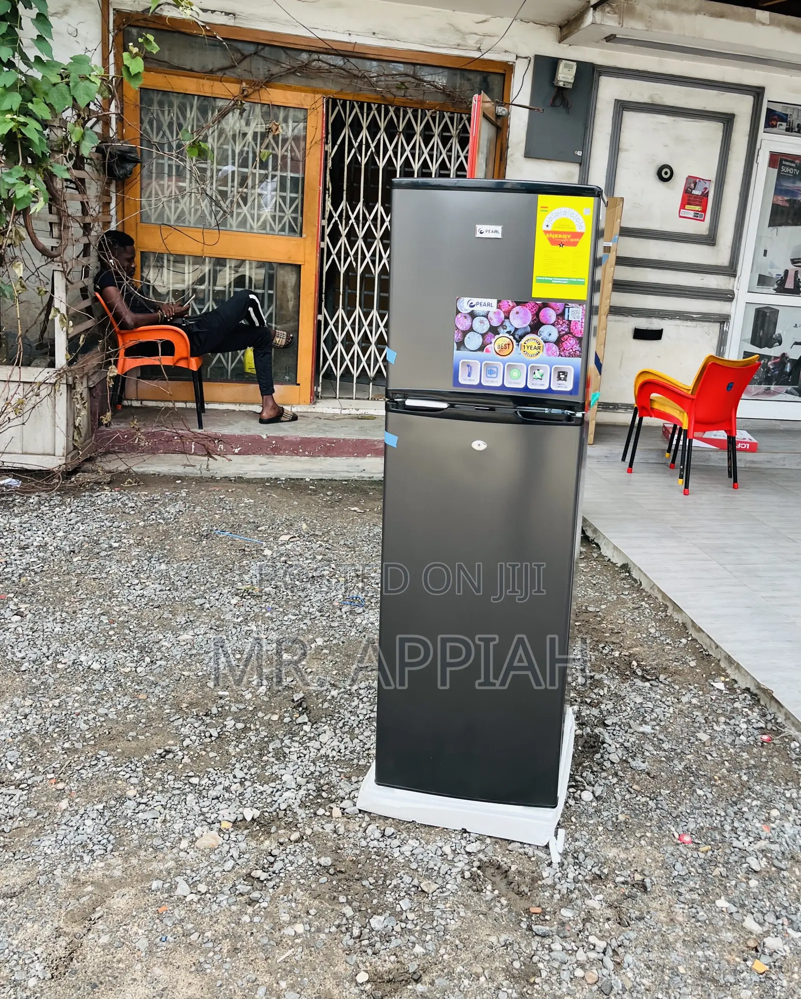 Buy Unique Pearl Pf-262tix-1a 2 Door Electric Fridge(Gray)