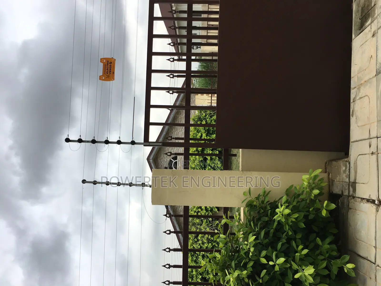 High Voltage Electric Fence