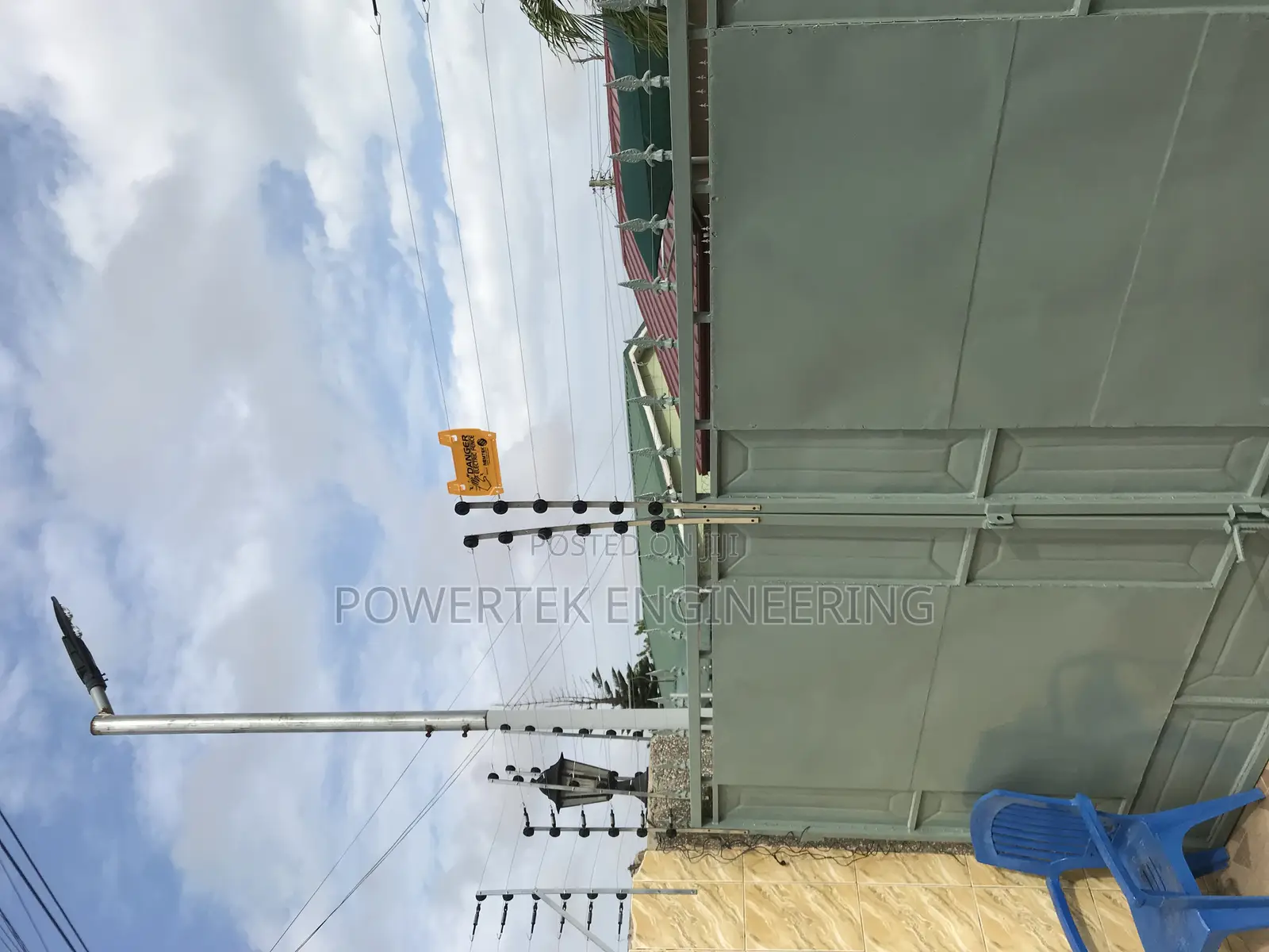High Voltage Electric Fence