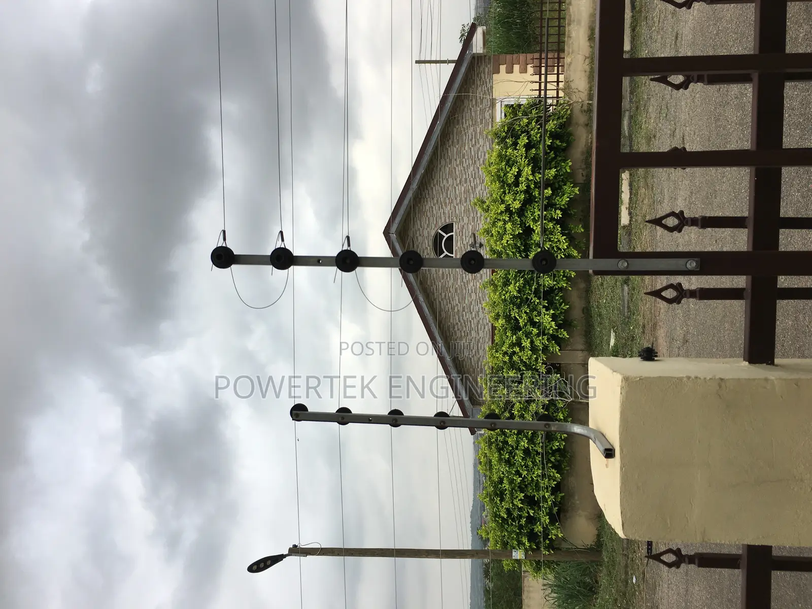 High Voltage Electric Fence