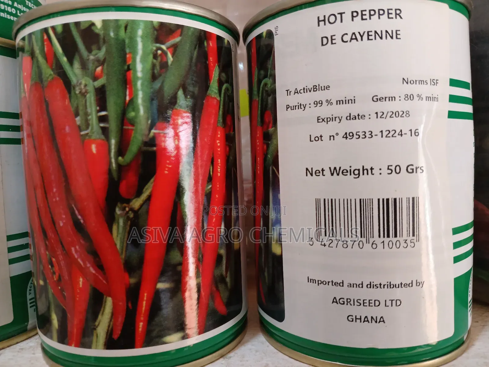 Cayenne Pepper (Chilli Pepper) Seeds