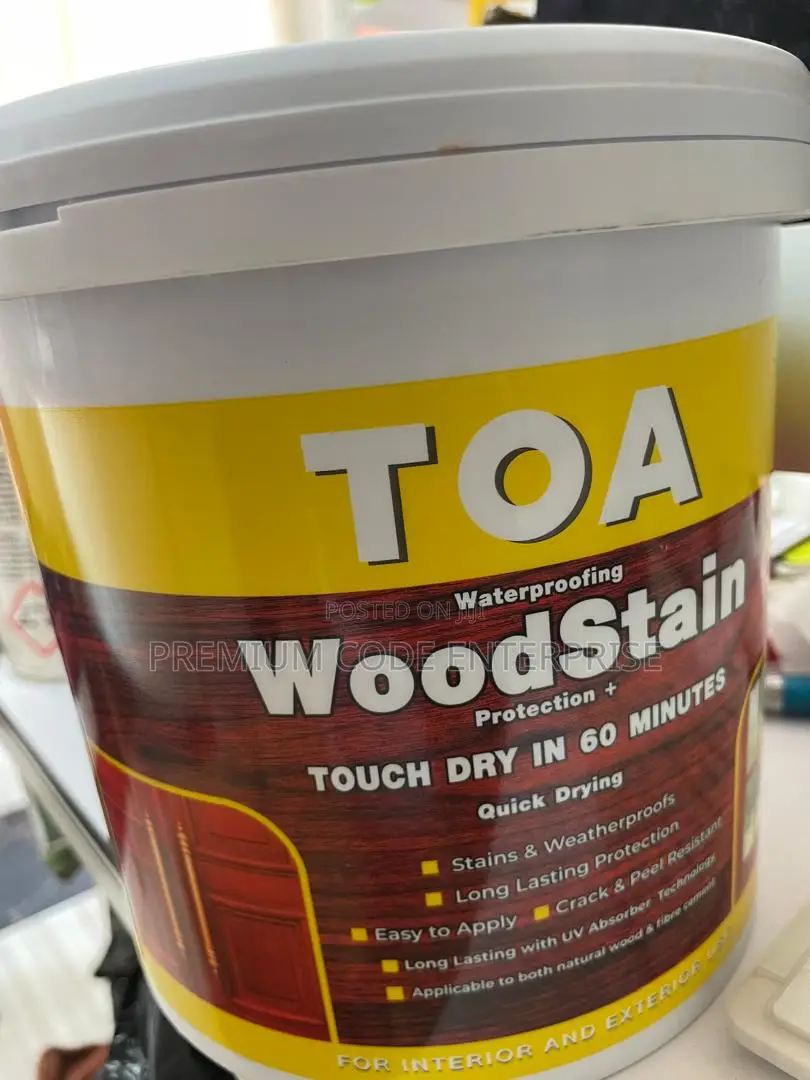 Toa Water-Based Woodstain –2.5l Wood Protector for Furniture