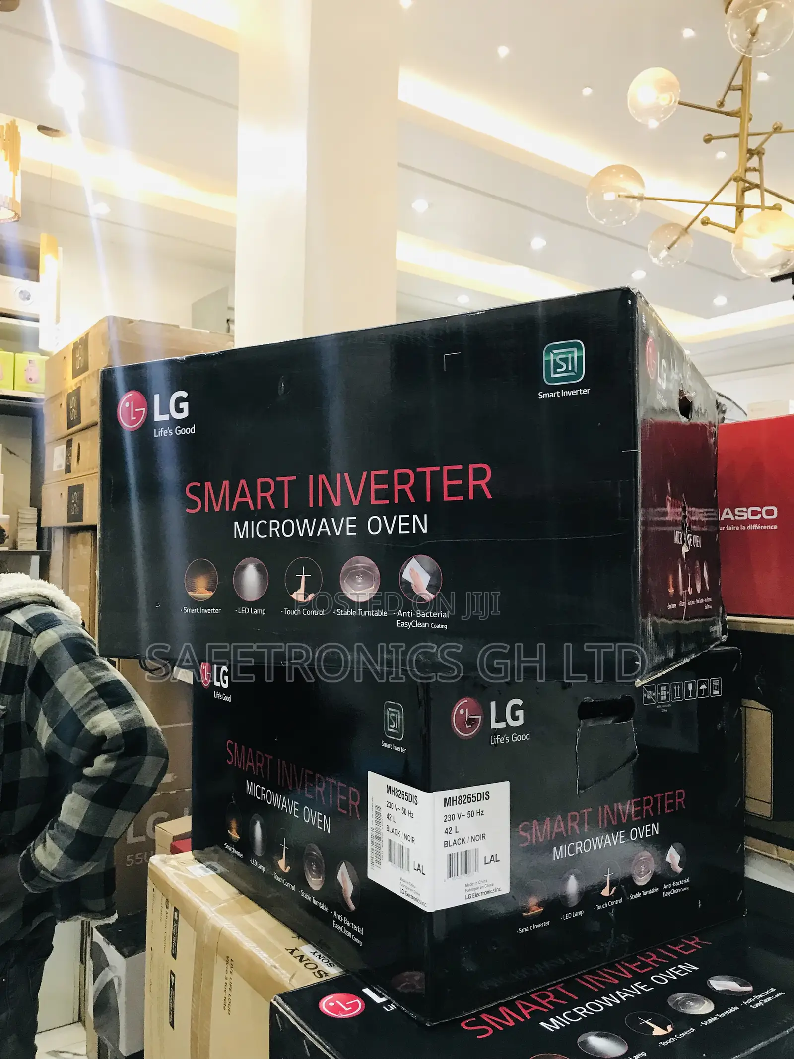 Affordable Grey Lg 42 Liter Countertop Smart Touch Microwave