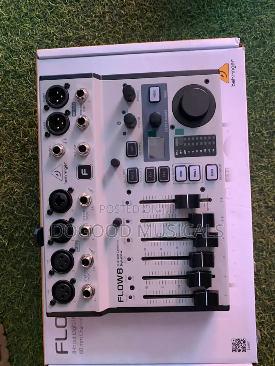 Behringer Flow 8 8-input Digital Usb Audio Mixer With Bt
