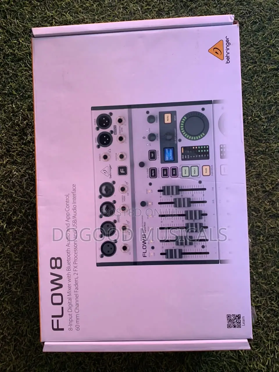 Behringer Flow 8 8-input Digital Usb Audio Mixer With Bt