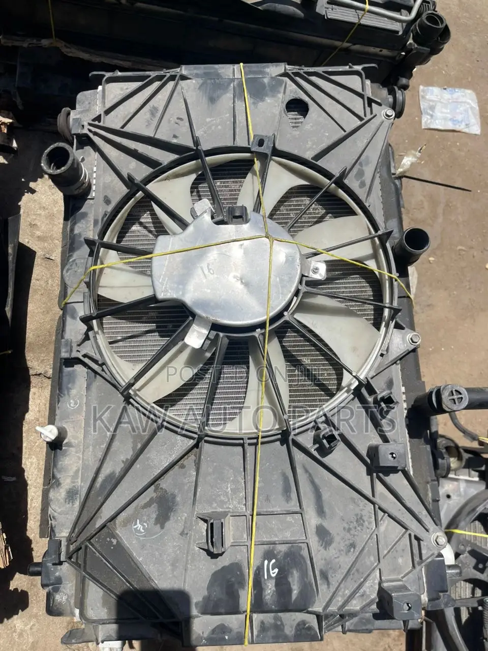 Complete Radiator Fan, Tank Condenser for Suzuki Vitara