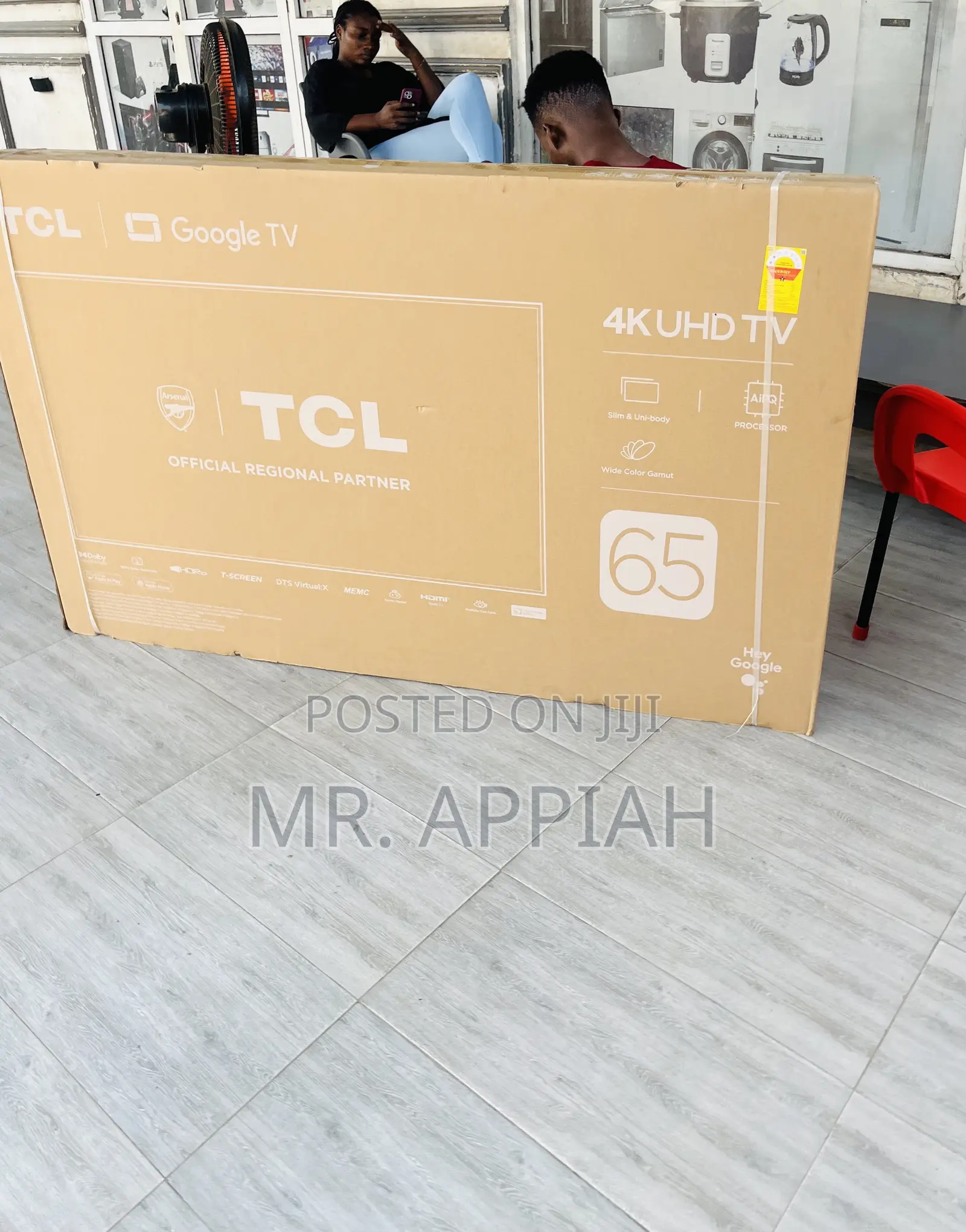 Classic TCL 65 Inch Uhd Smart Screen Television